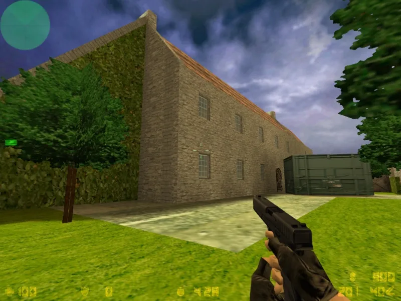 Скриншот  Карта de_escape_alpha для CS 1.6: точки, маршруты, .nav для ботов и оптимизация