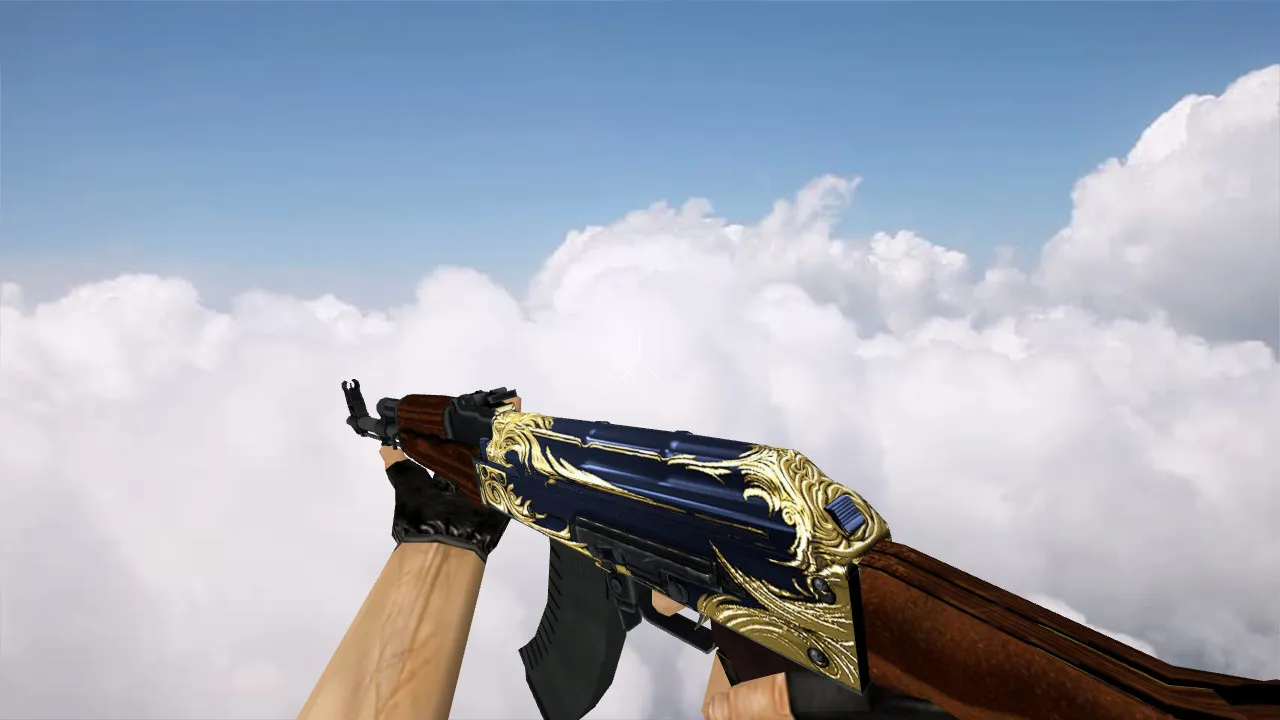 Скриншот Модель «АК-47 «Боец»» для CS 1.6: качественные текстуры и анимации