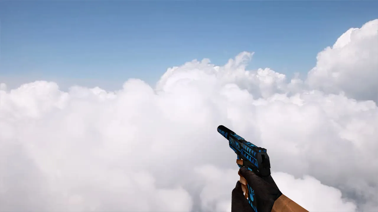 Скриншот Модель «USP Night Shark» для CS 1.6 — уникальный скин с четкими текстурами