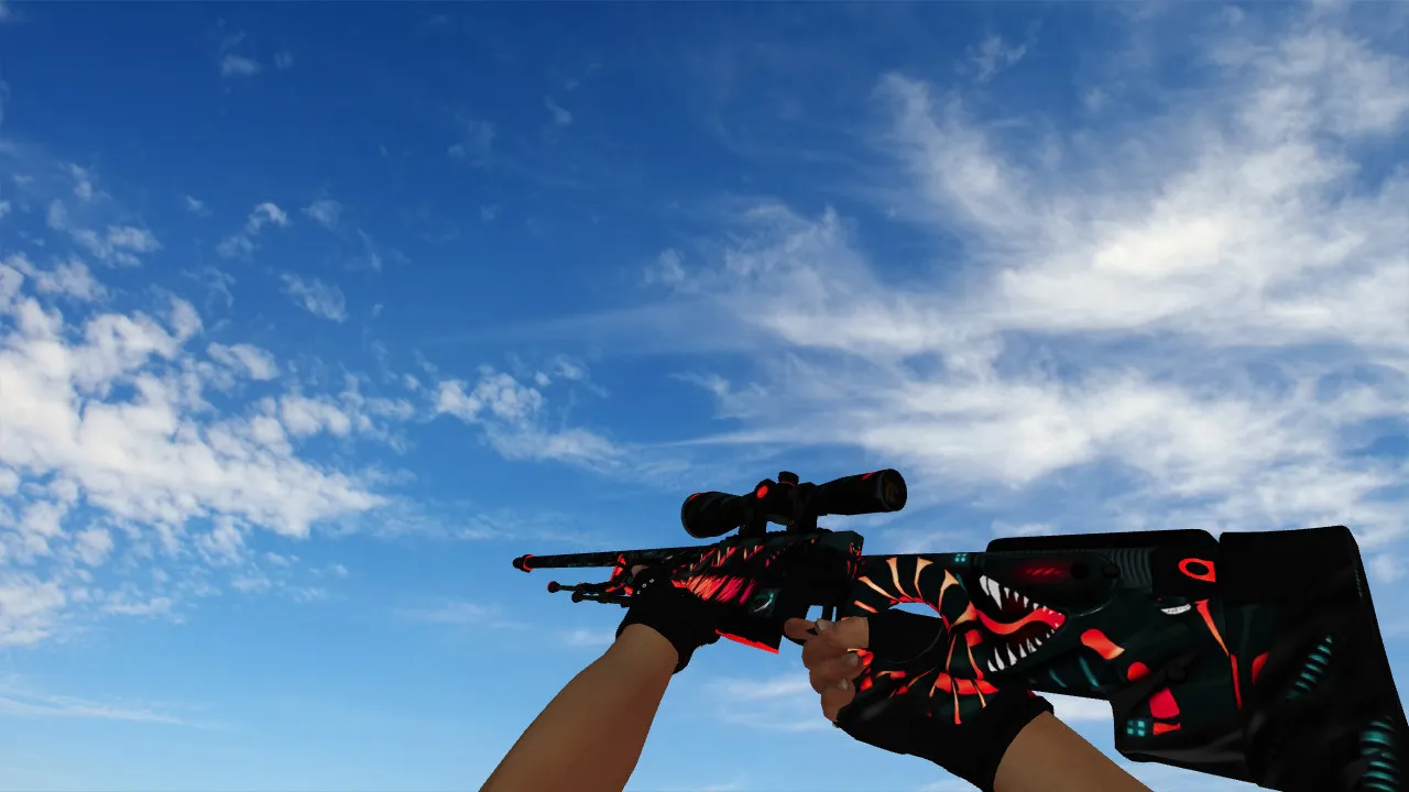 Скриншот Пак моделей оружия из CS GO для CS 1.6: v_, p_, w_, звуки, анимация осмотра и качество текстур