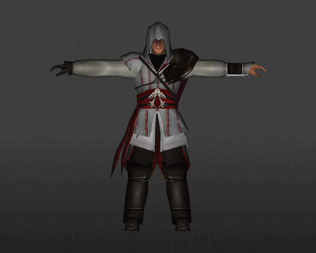 Скриншот Модель «Эцио» для CS 1.6 - Уникальный скин для вашего персонажа