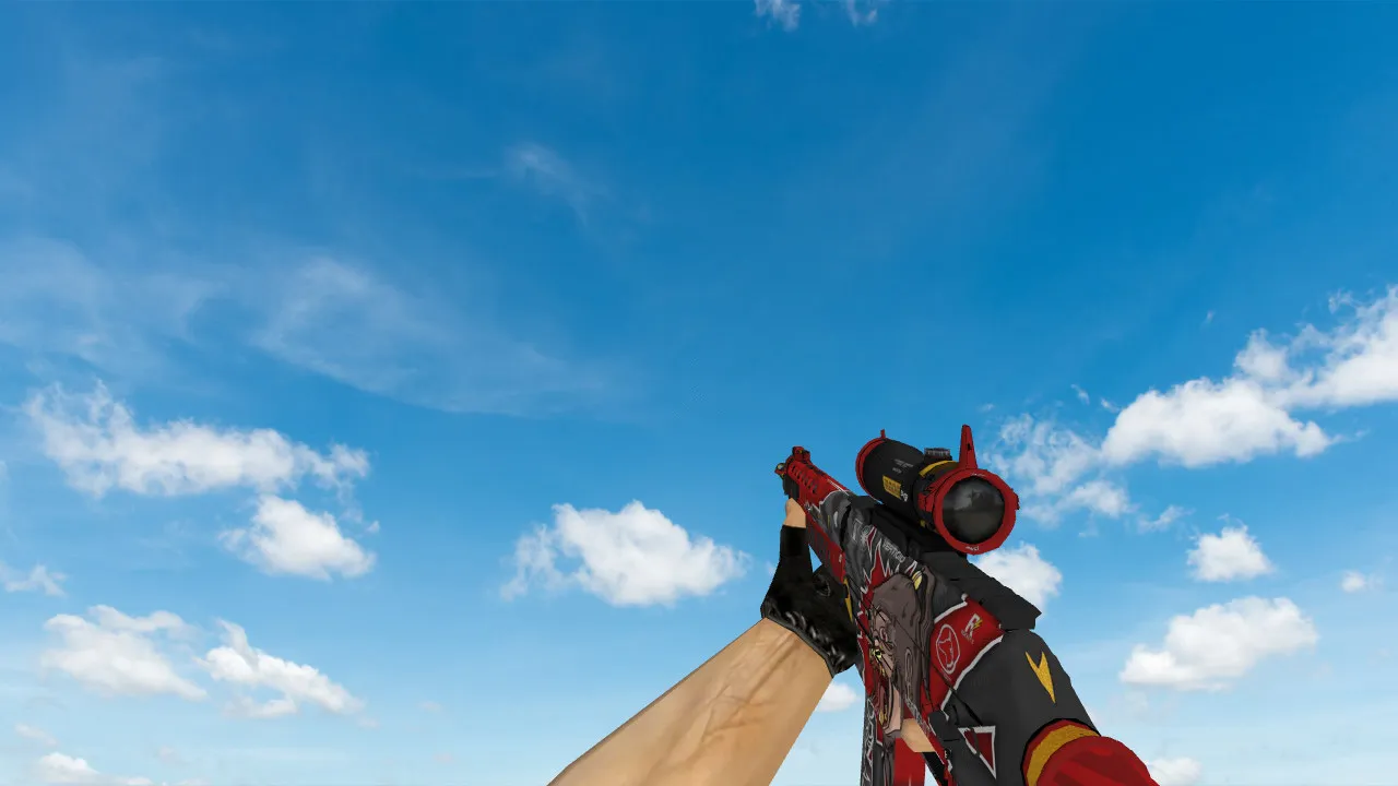 Скриншот Модель SG 553 Beast Project для CS 1.6 - Уникальный стиль и качество