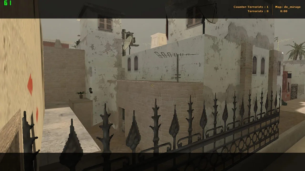 Скриншот  Карта cso_mirage для CS 1.6: точки, тактика за CT/T, .nav для ботов, оптимизация wpoly/epoly