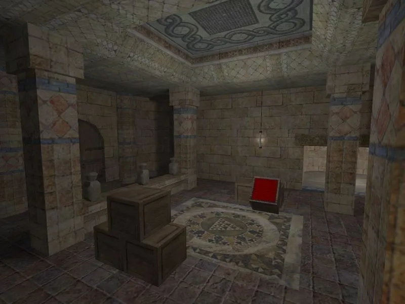 Скриншот  Карта de_wombo для CS 1.6 - Тактическое сражение на новых уровнях