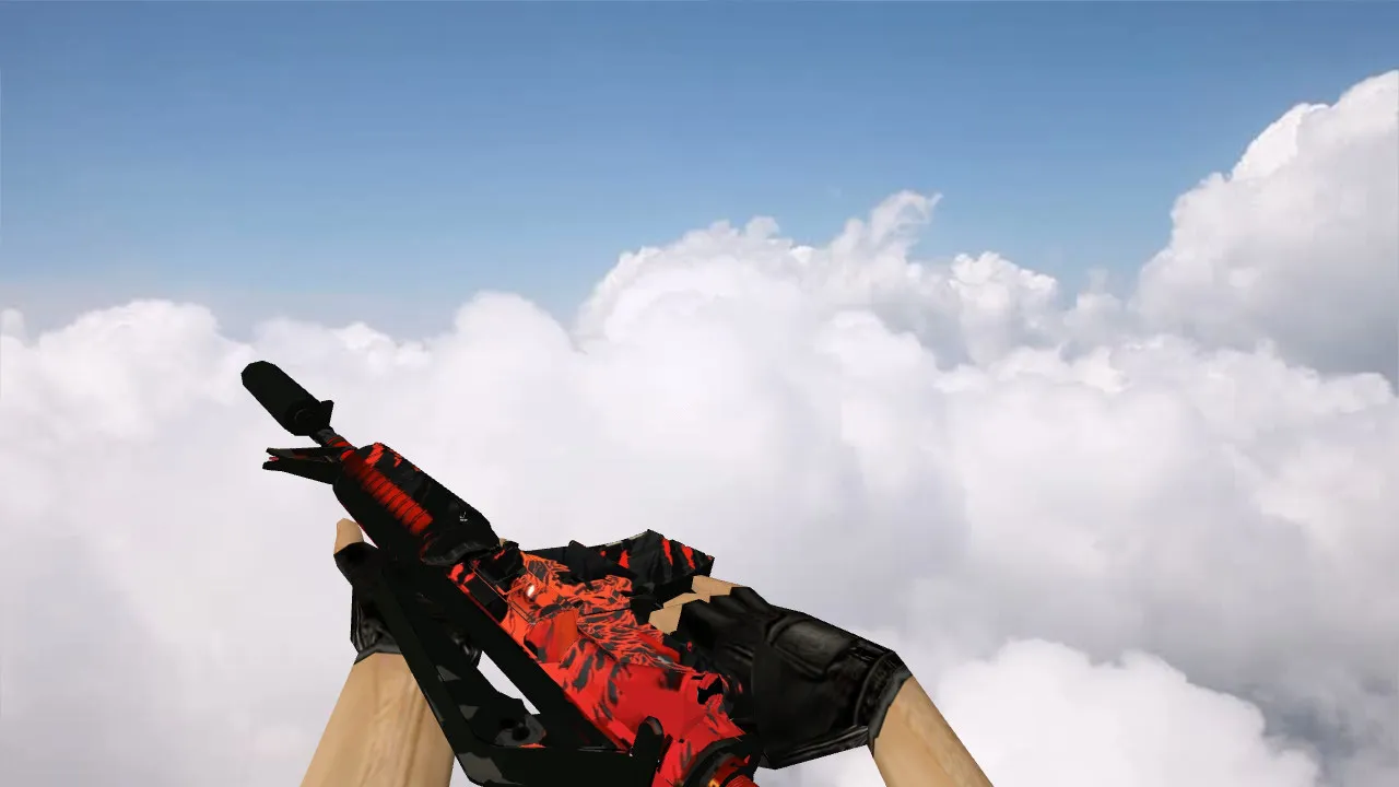 Скриншот Модель M4A1 «Вой» для CS 1.6: v_m4a1, p_m4a1, w_m4a1, звук, анимация осмотра, качество текстур