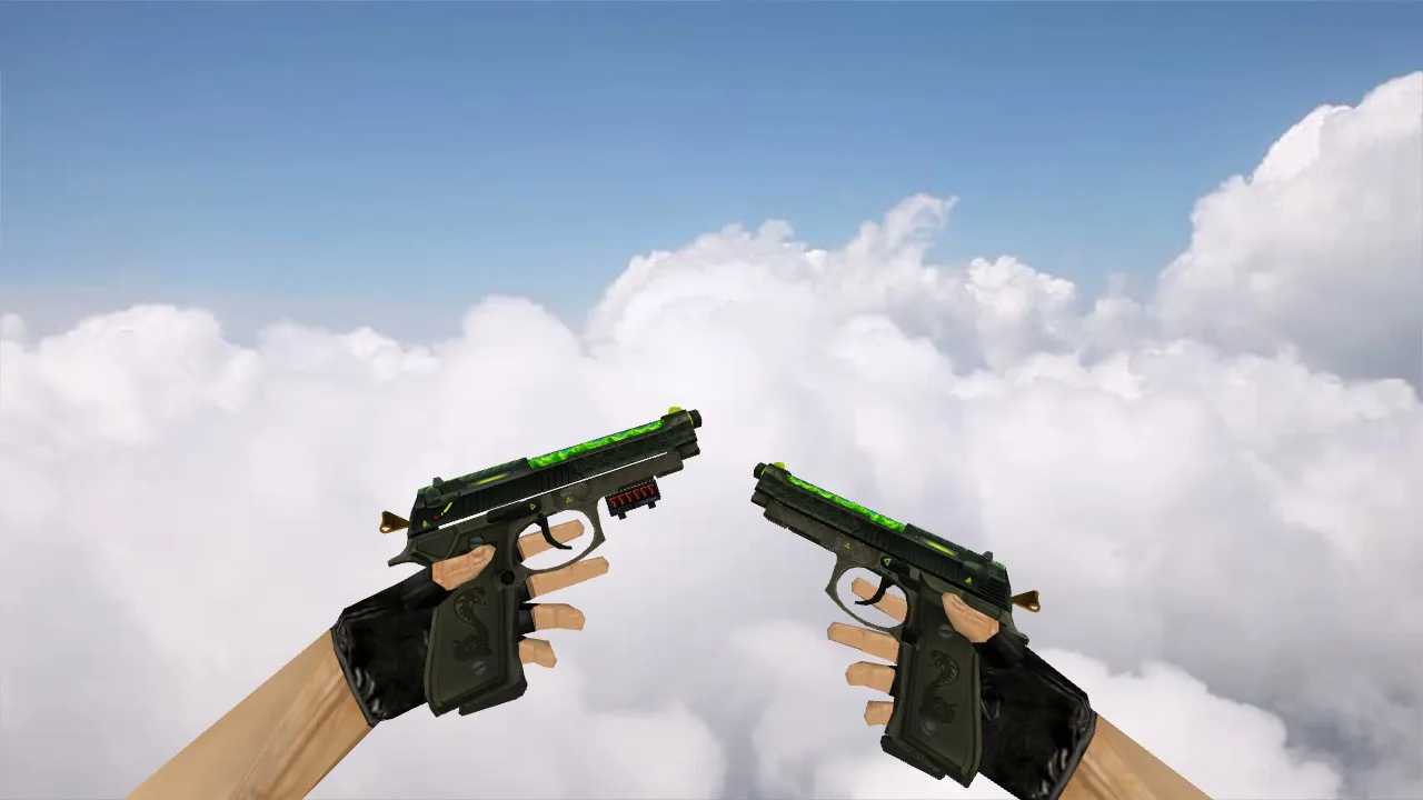 Скриншот Модель «Dual Berettas Удар кобры» для CS 1.6