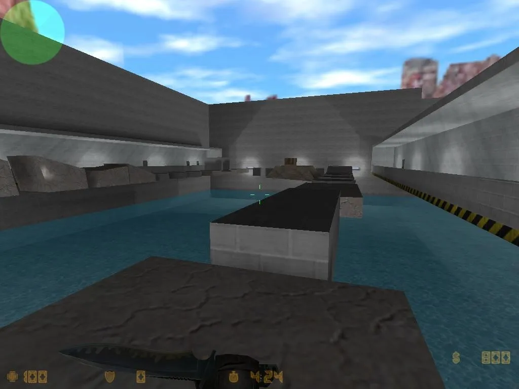 Скриншот  deathrun_epicfeil — карта deathrun для CS 1.6: тактика за Т и за КТ, боты, .nav, оптимизация