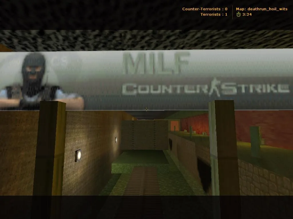 Скриншот  deathrun_hoil_wits — карта Deathrun для CS 1.6: баланс сторон, точки, .nav, оптимизация