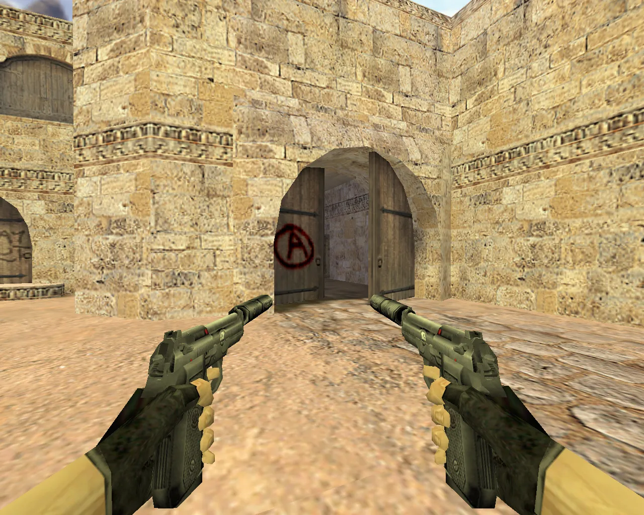 Скриншот Модель Dual Elites с глушителем для CS 1.6 | Всё для игры
