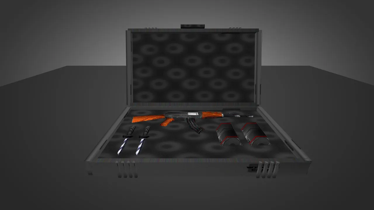 Скриншот Модель «Weapon Case» для CS 1.6 - Идеальная добавка для вашего арсенала