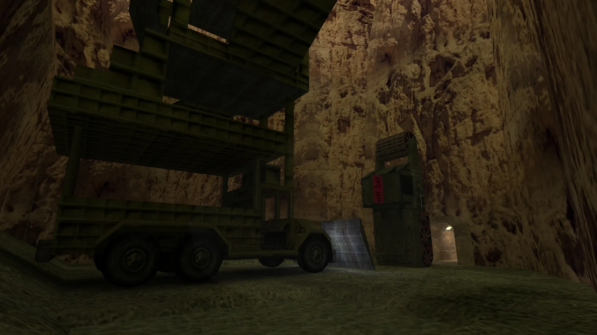 Скриншот  Карта de_lostcars для CS 1.6 - тактика и подробности