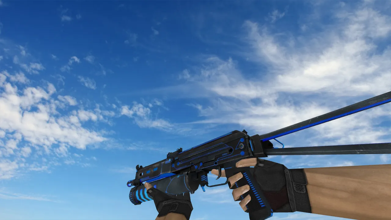 Скриншот Модель «PP-19 Bizon Plasmax» для CS 1.6 - Уникальное оружие