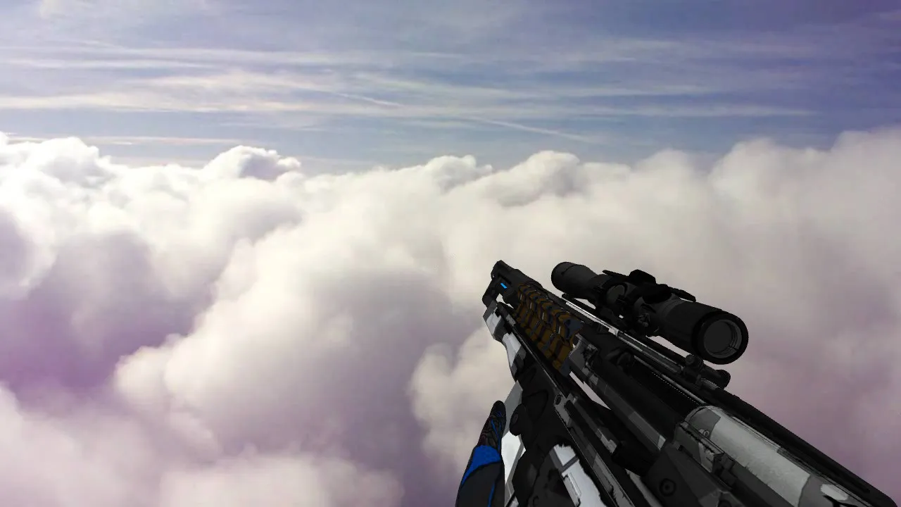 Скриншот Модель «Crysis Gauss Sabot Gun» для CS 1.6 - Скачать