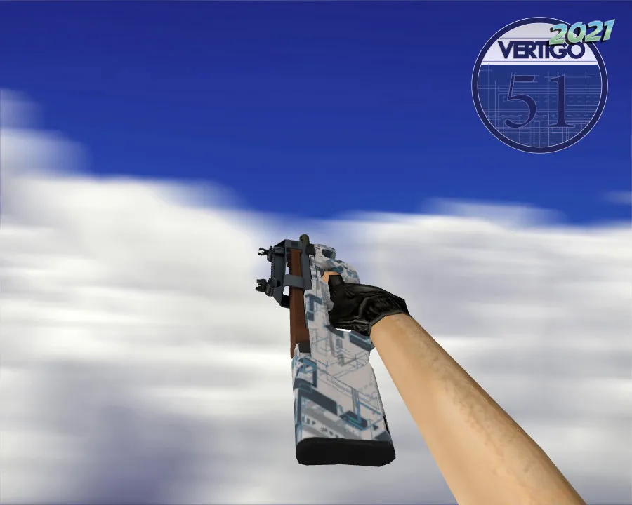 Скриншот P90 | Схематика (Schematic) для CS 1.6 - Модели оружия