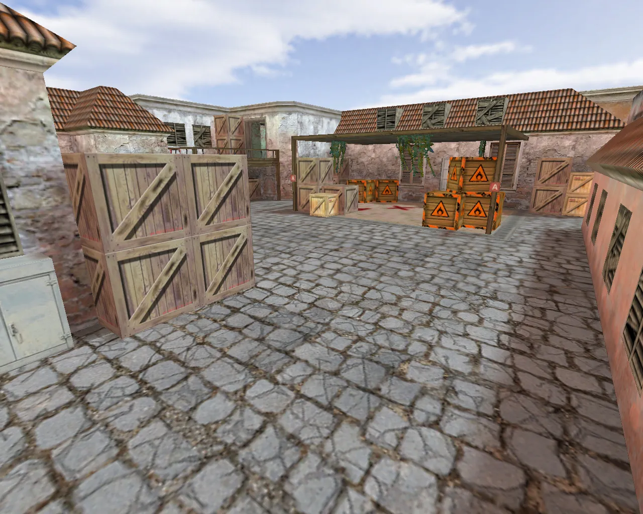 Скриншот  Карта DE_MIRAGE для CS 1.6 - Тактика и Оптимизация