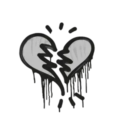 Скриншот Граффити «Разбитое сердце» для CS 1.6 - Уникальное дополнение