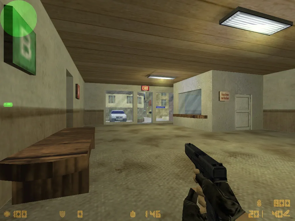 Скриншот  Карта de_castordepot для CS 1.6: точки, маршруты, оптимизация, .nav и баланс сторон