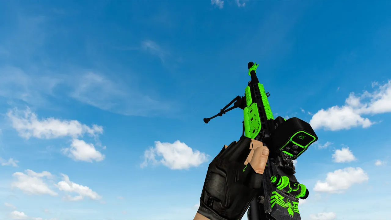 Скриншот Модель SG-552 «M14 Toxic» для CS 1.6 - Загрузите сейчас