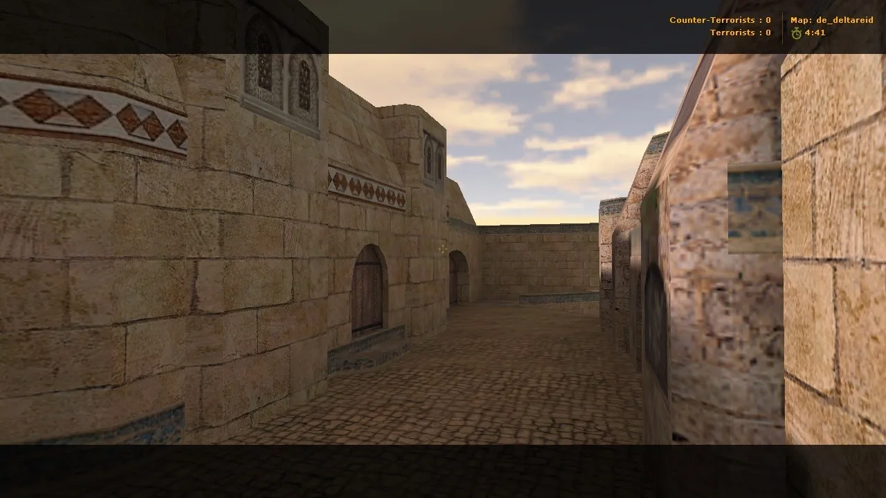 Скриншот  de_deltareid для CS 1.6: точки, баланс сторон, .nav для ботов и оптимизация карты