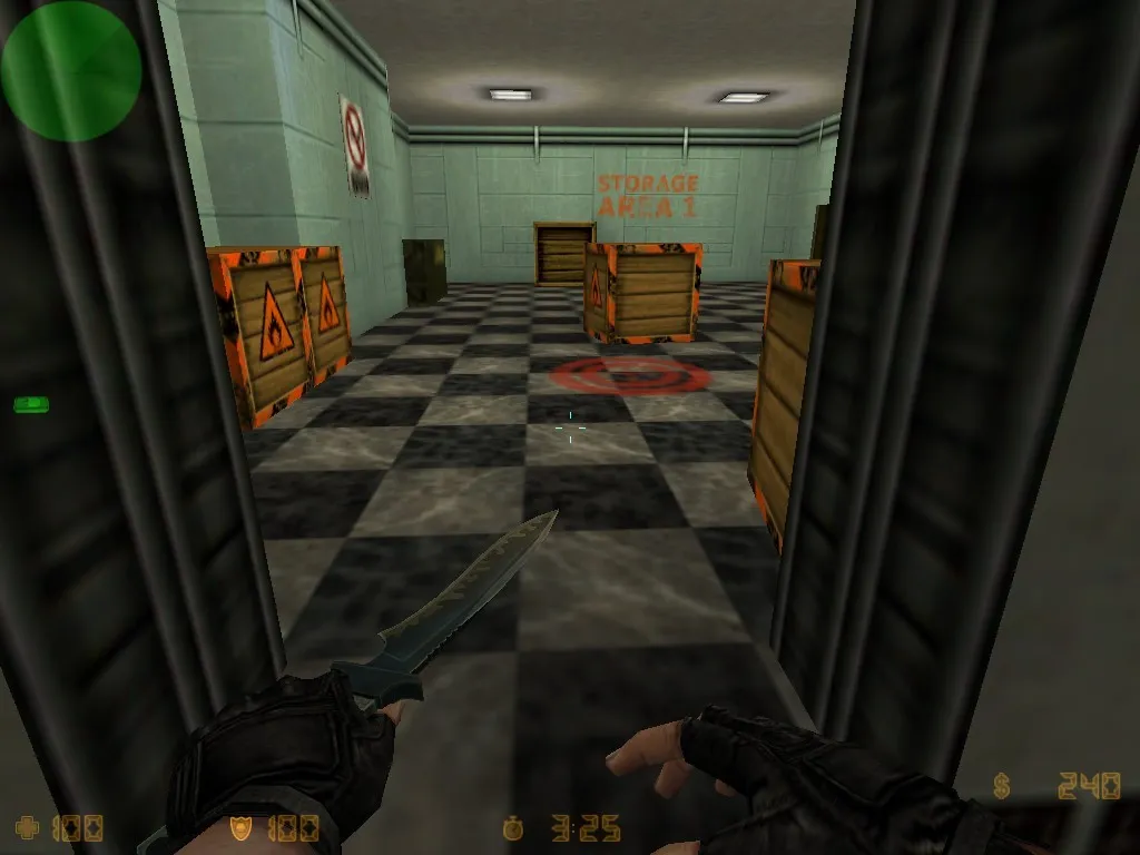 Скриншот de_arcticbase для CS 1.6: тактика, точки, карты .nav и оптимизация wpoly/epoly