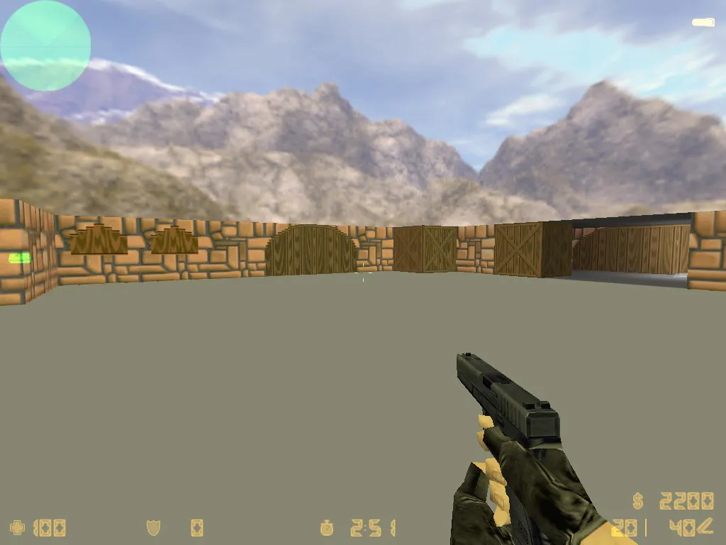 Скриншот  de_dust2_1992 — карта для CS 1.6: точки, спавны, тактика за CT и T, оптимизация и .nav для ботов