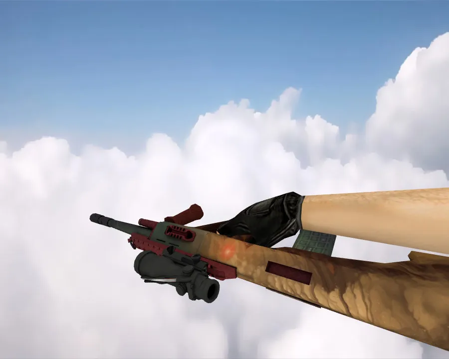 Скриншот AUG | Песчаная буря (Sand Storm) для CS 1.6 — уникальный скин