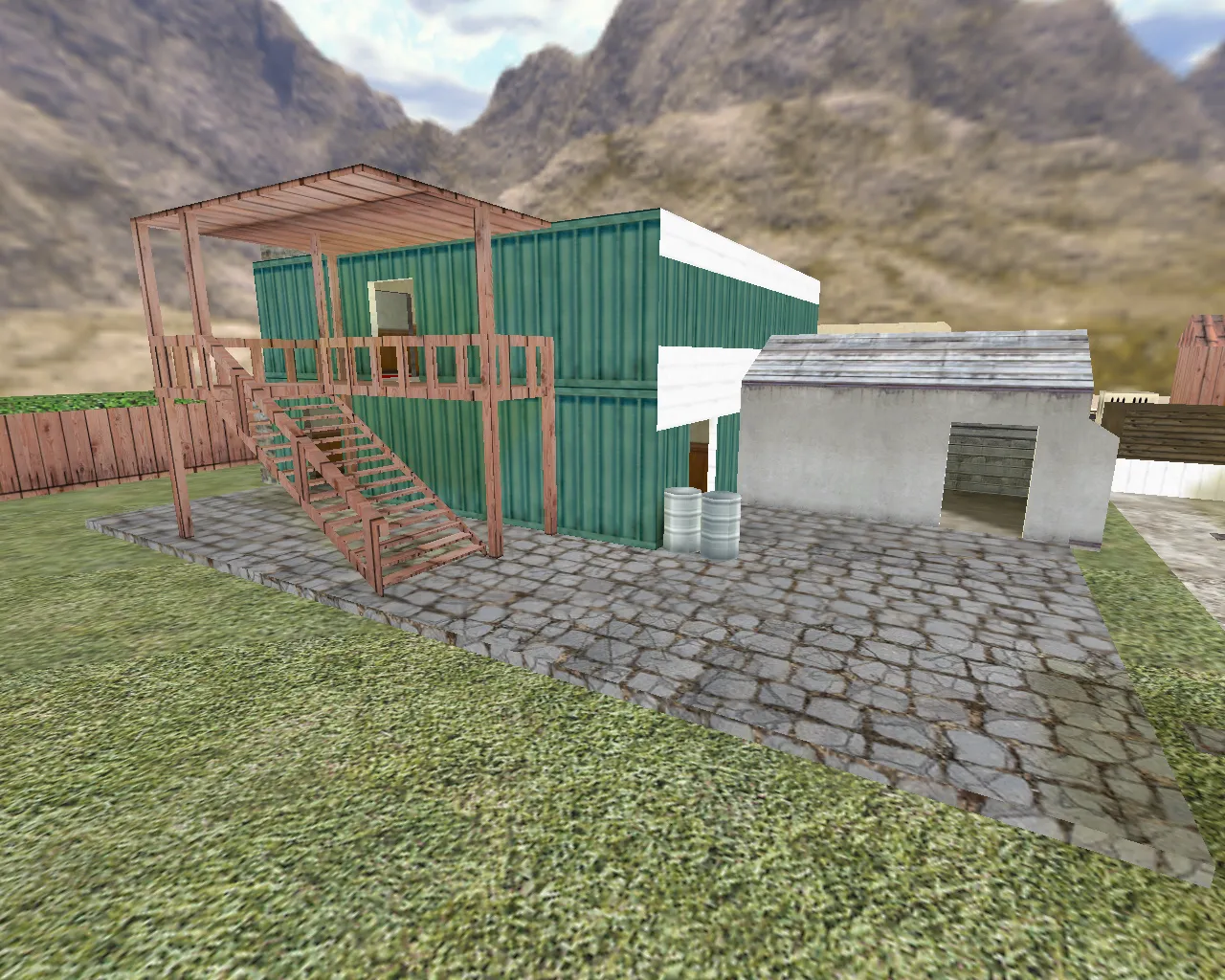 Скриншот  fy_nuketown — карта для CS 1.6: точки, раунды, .nav и оптимизация