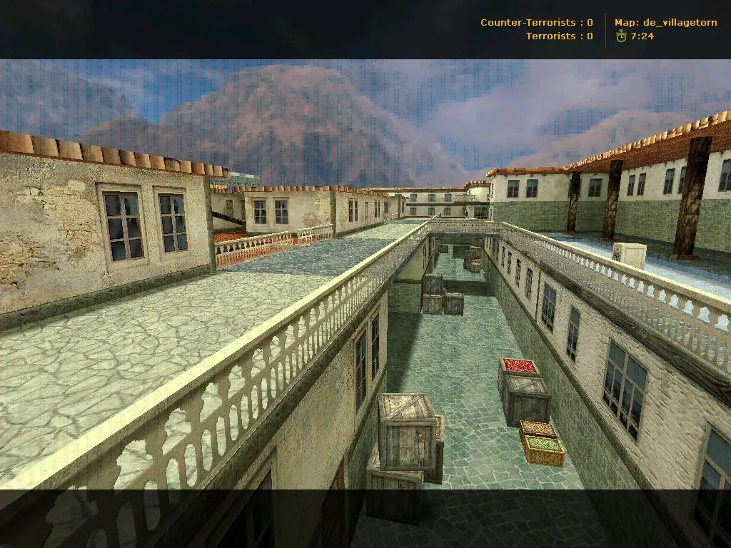 Скриншот  Карта de_villagetorn для CS 1.6 - Тактика и особенности