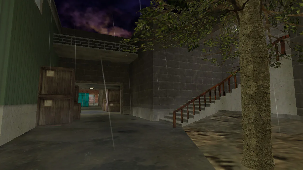 Скриншот  Карта de_slap для CS 1.6 — Тактические преимущества и особенности