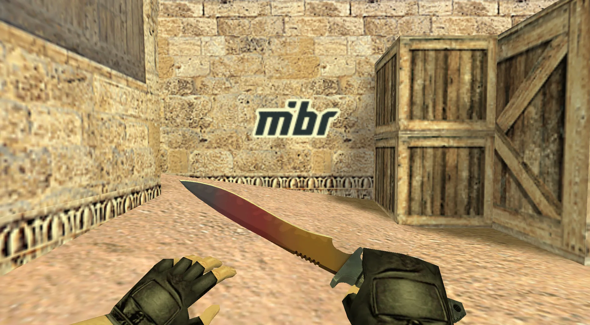 Скриншот Граффити «MiBR Old Logo» для CS 1.6 - Эмоции киберспорта