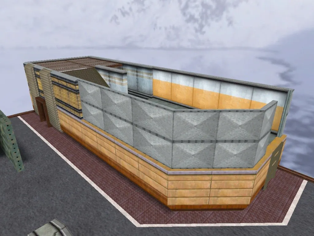 Скриншот  Карта de_hc_wtarrival для CS 1.6: точки, баланс сторон, .nav для ботов и оптимизация wpoly/epoly