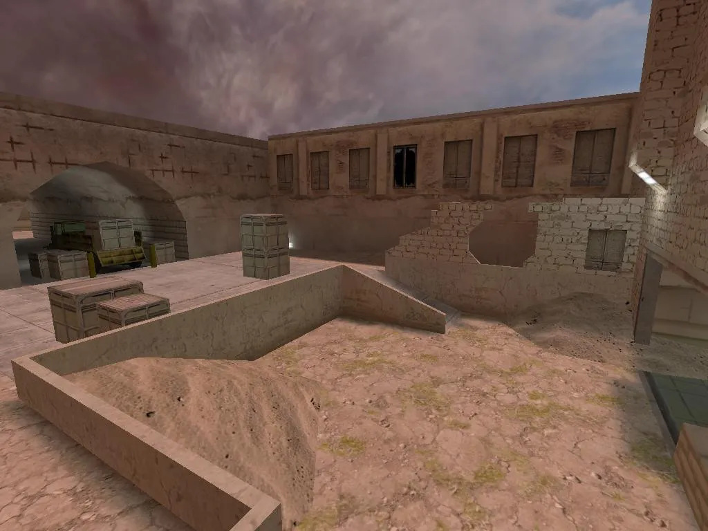 Скриншот Карта «de_sweat» для CS 1.6: тактика и особенности