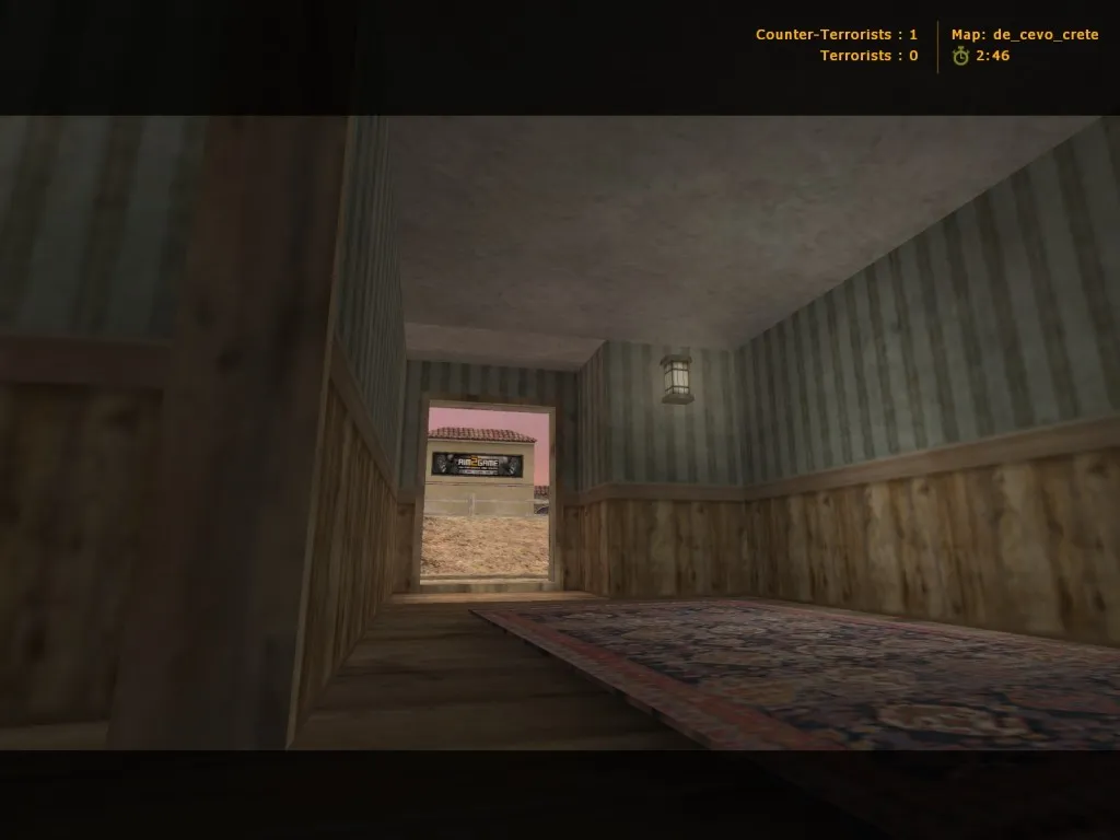 Скриншот  de_cevo_crete — DE карта для CS 1.6: точки, спавны, .nav, оптимизация wpoly/epoly