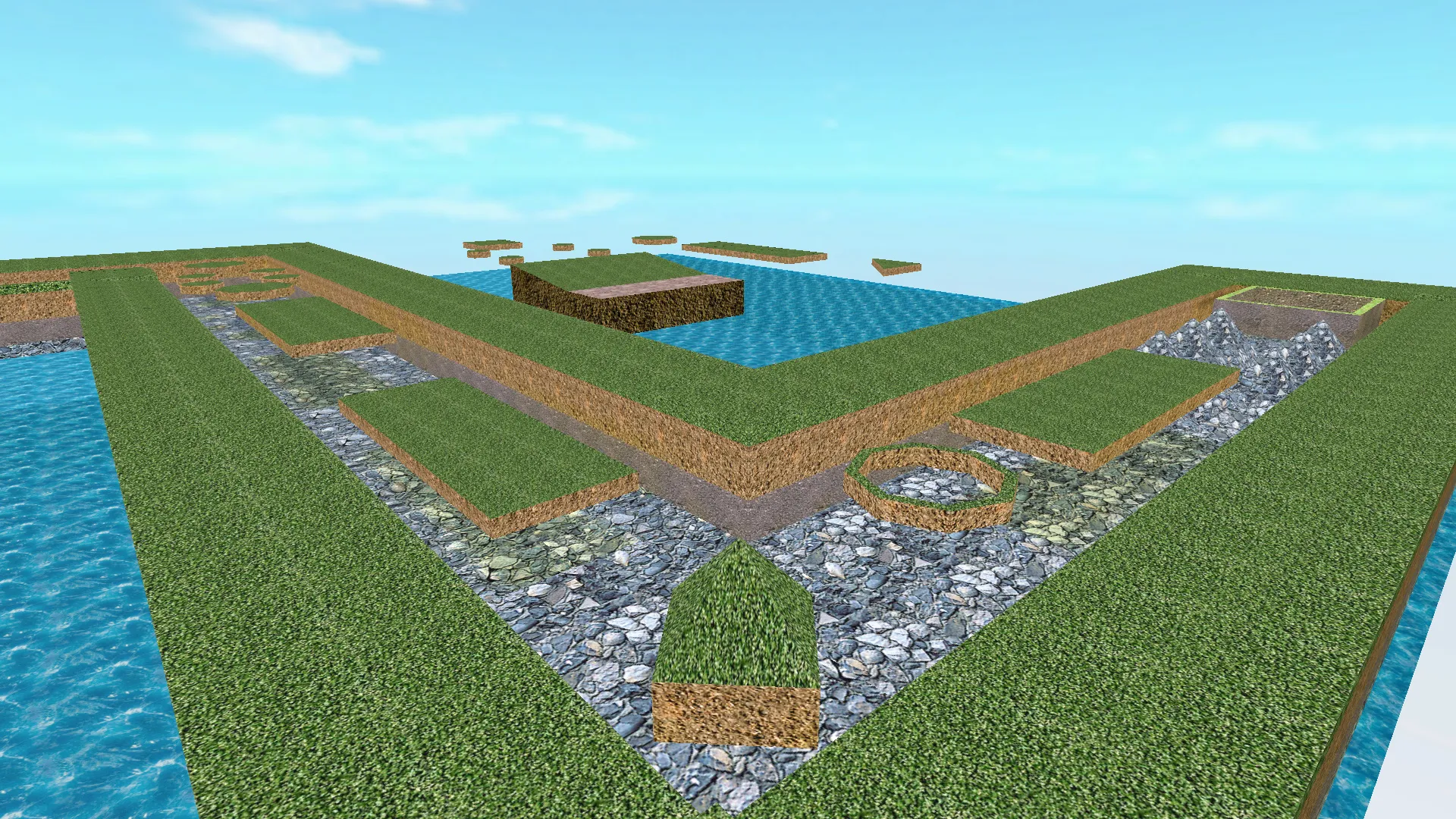 Скриншот  bhop_forest — bhop карта для CS 1.6 с исходником, балансом точек и оптимизацией