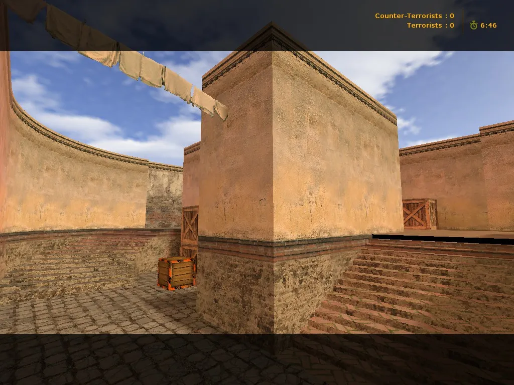 Скриншот  Карта de_scirel_v3 для Counter-Strike 1.6: подробный обзор