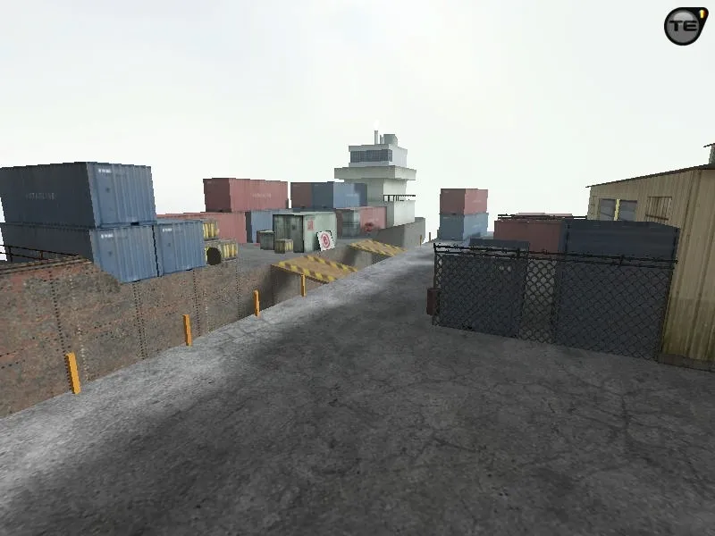 Скриншот  Карта css_port для CS 1.6: точки, баланс сторон, .nav для ботов и оптимизация wpoly/epoly