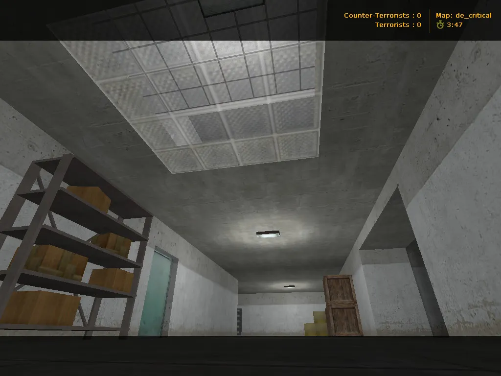 Скриншот  Карта de_critical для CS 1.6: точки, баланс, .nav для ботов, оптимизация wpoly/epoly