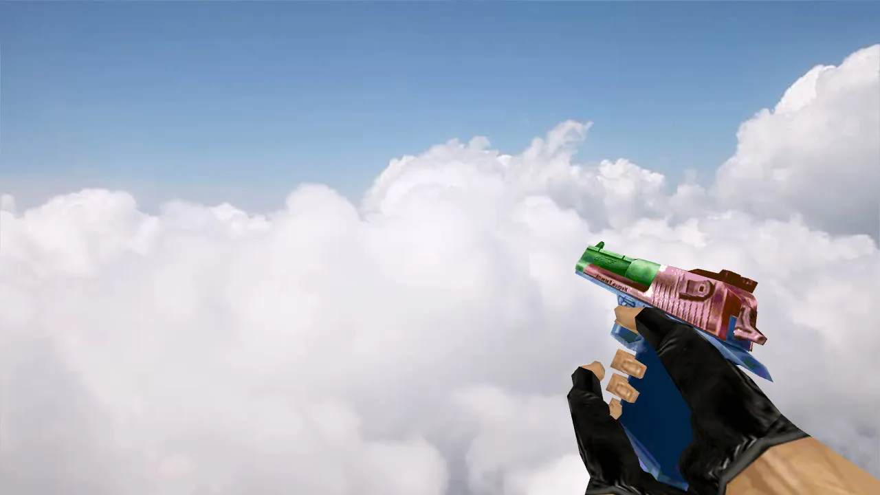 Скриншот Модель «Deagle RGB» для CS 1.6 - Качество и стиль