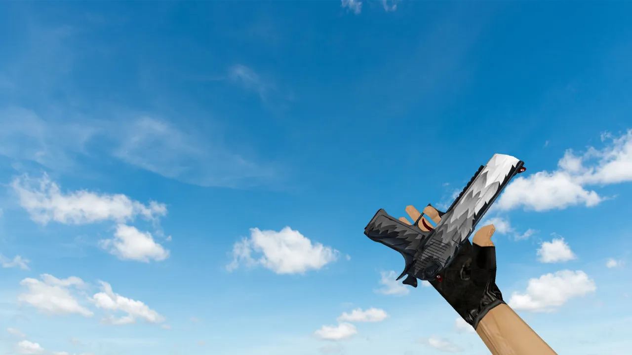 Скриншот Модель «Deagle White Fang» для CS 1.6 - Идеальное обновление