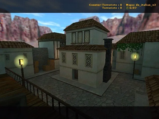 Скриншот  Карта de_italian_v2 для CS 1.6 - Баланс и тактика