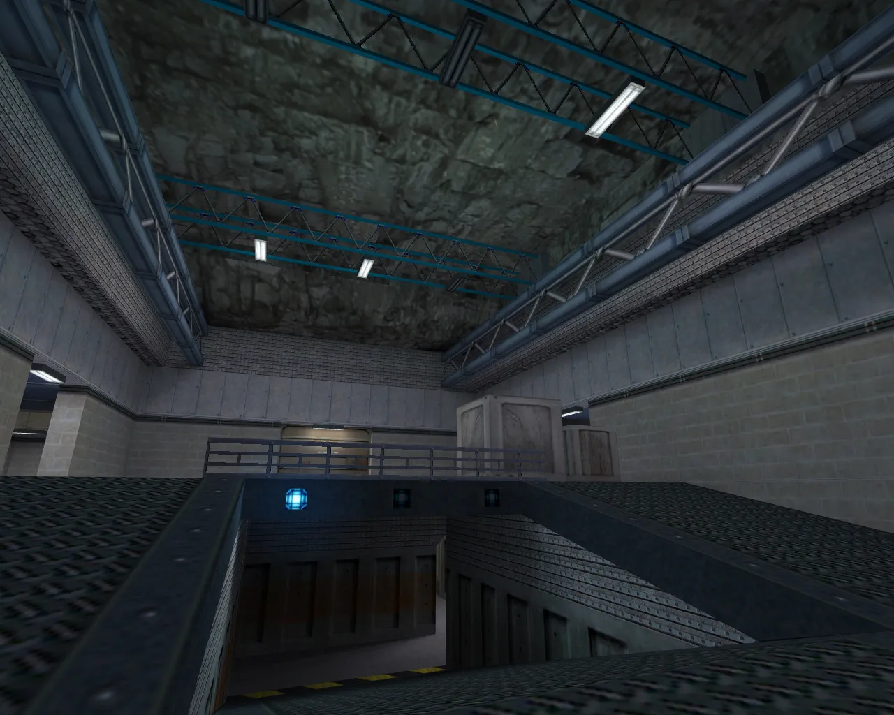 Скриншот  Карта de_nuke_next для CS 1.6: стратегии и оптимизация