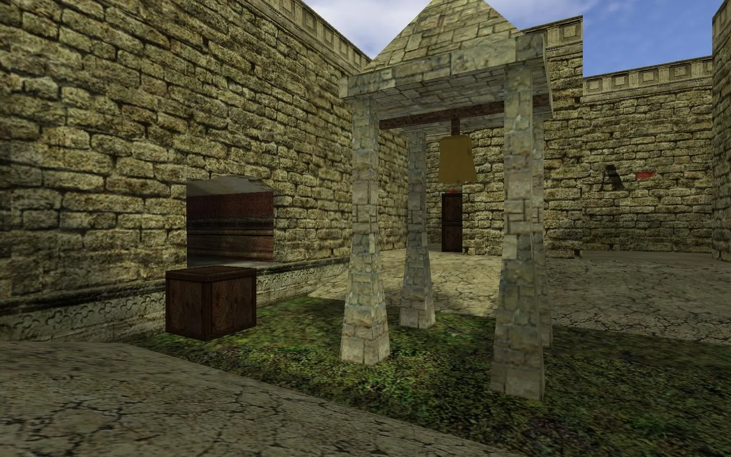 Скриншот  Карта de_crime для CS 1.6: точки, маршруты, баланс сторон и .nav для ботов