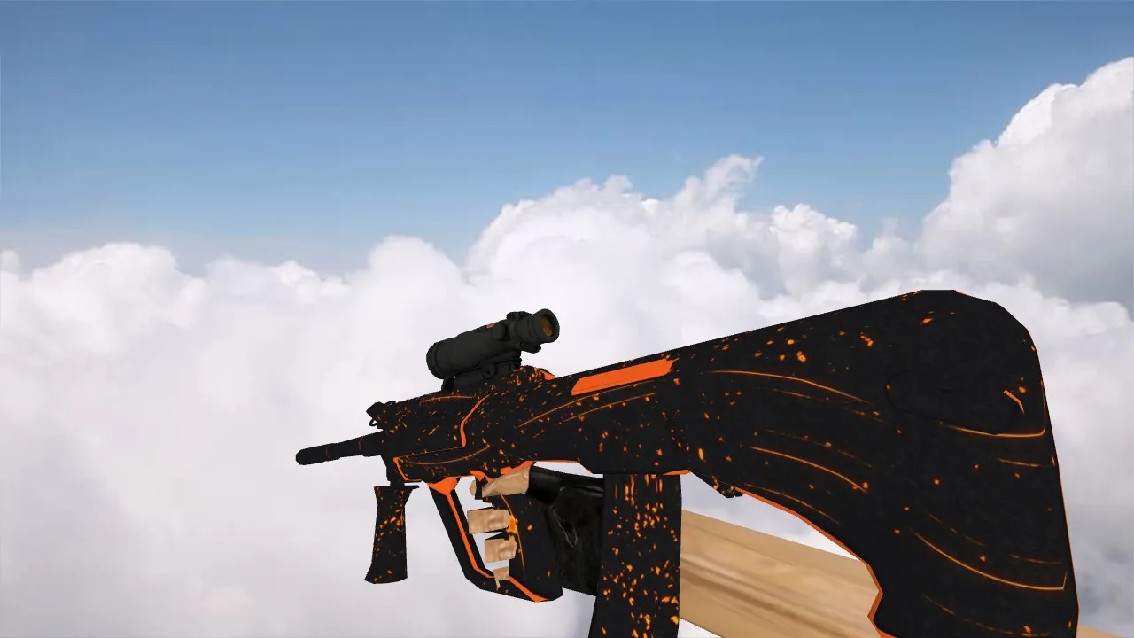 Скриншот Модель AUG Lavale для CS 1.6 - Оружие с уникальным дизайном