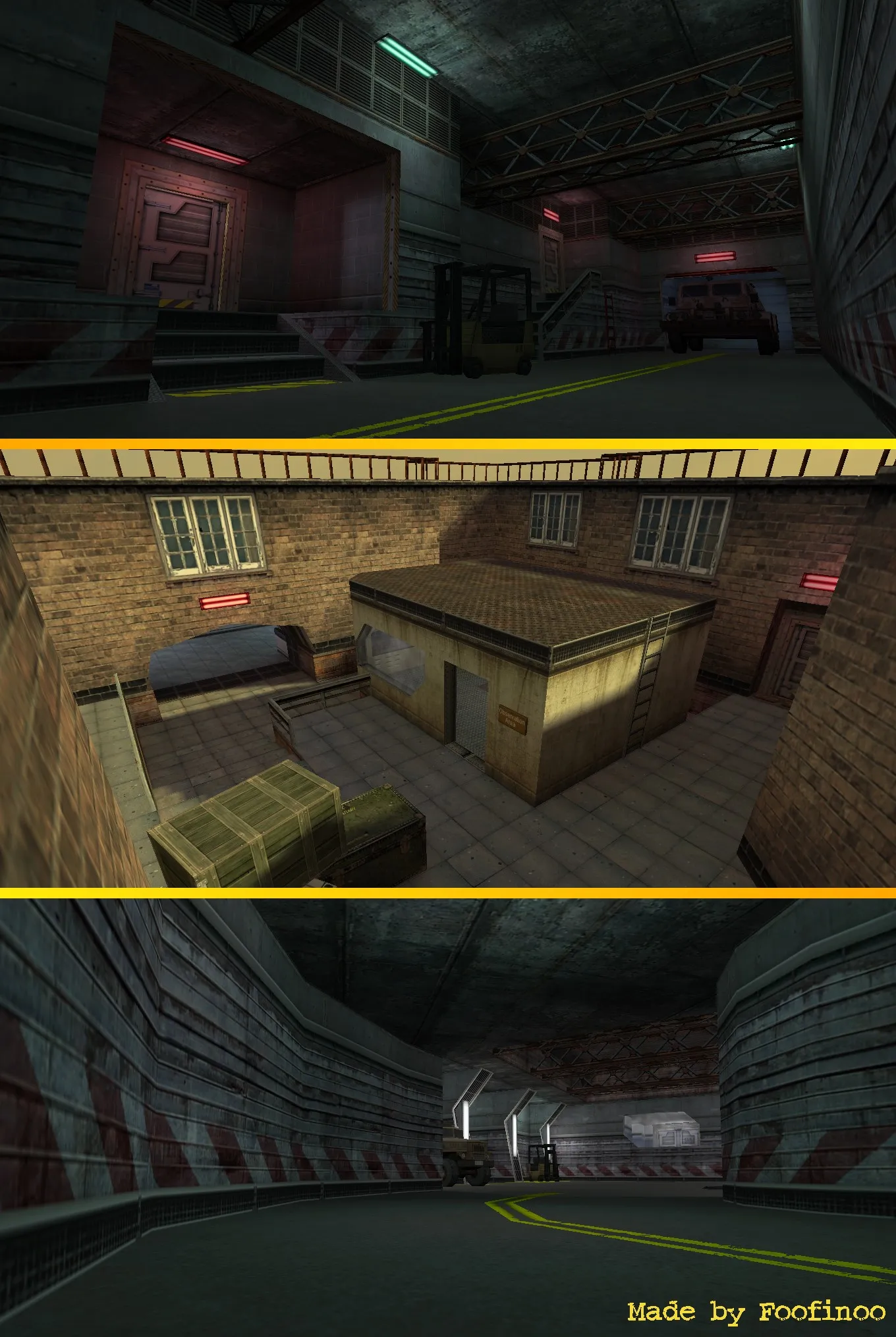 Скриншот  Карта de_mars_facility для CS 1.6 - Тактические возможности и баланс