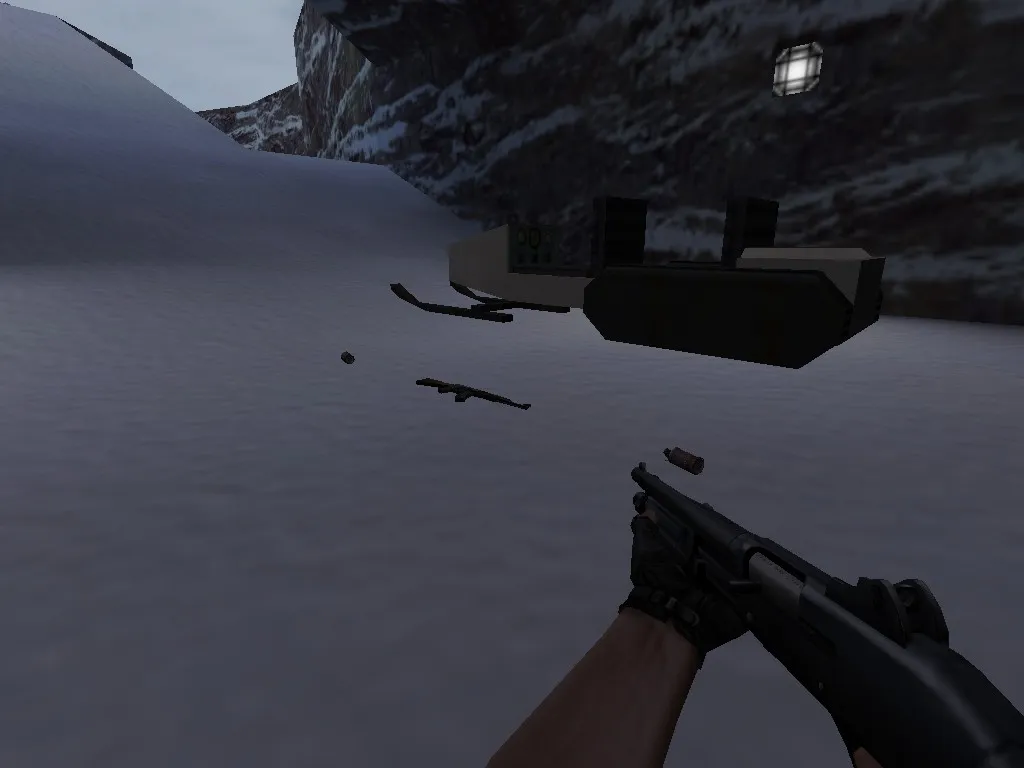 Скриншот  Карта xmas_crazytank для CS 1.6 - тактический геймплей и баланс