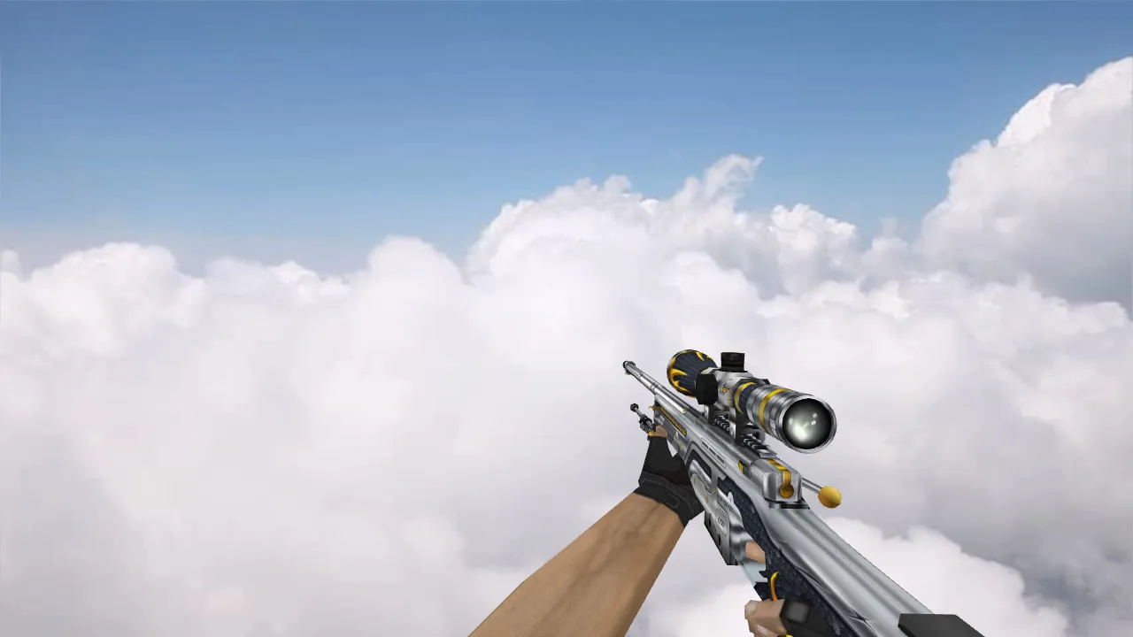 Скриншот Модель «AWP Star Fantasy» для CS 1.6 - уникальный скин