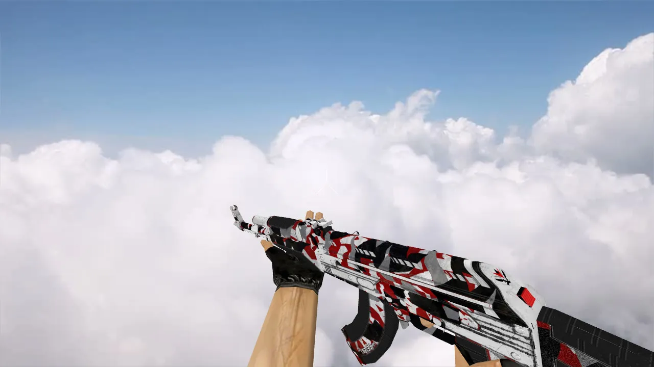 Скриншот Модель «AK-47 Modern Hunter» для CS 1.6 - Оружие с уникальным дизайном