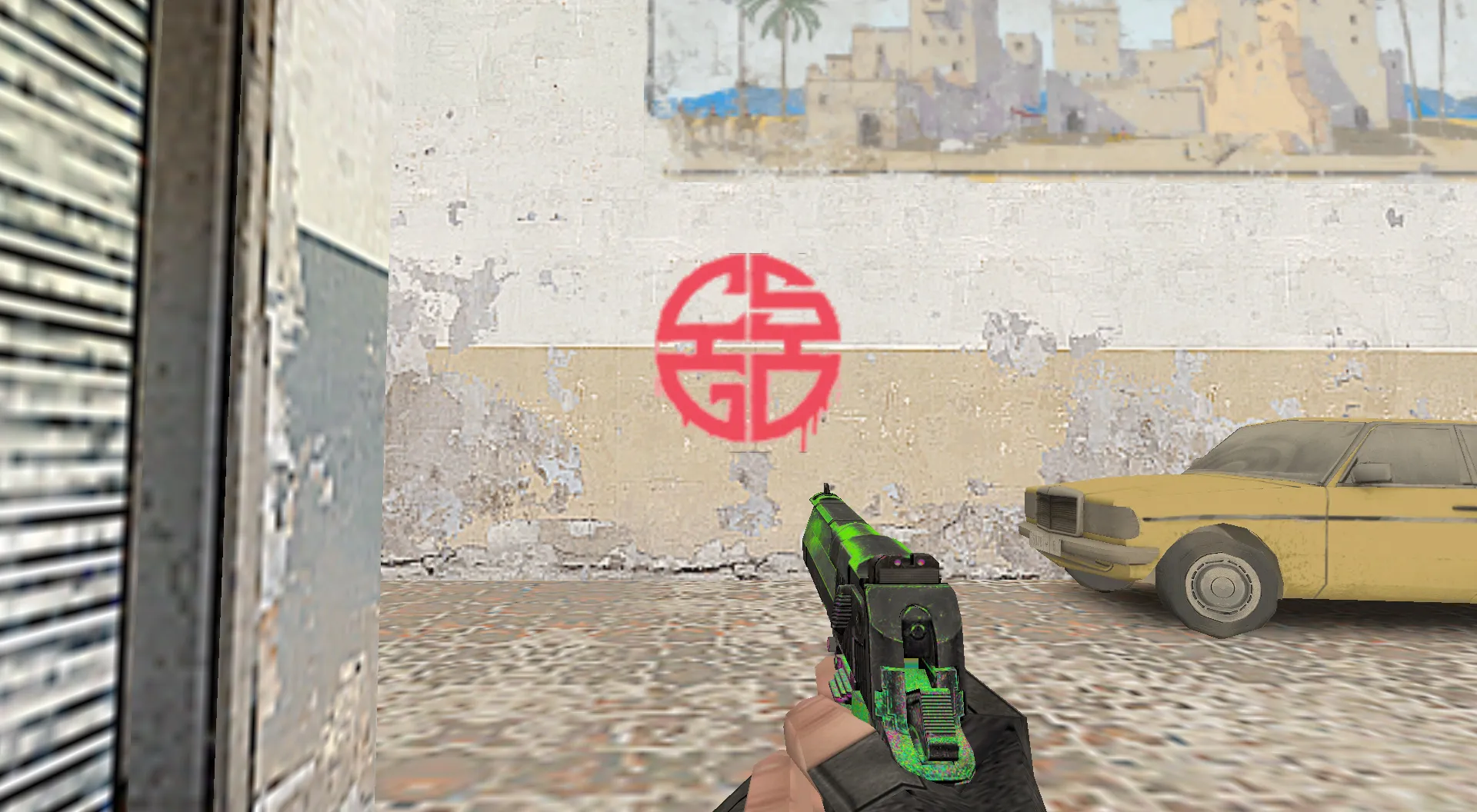 Скриншот Скачай граффити «Долголетие» для CS 1.6 - яркий стиль из CS:GO