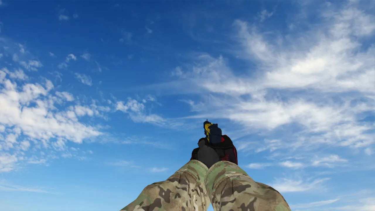 Скриншот  Пак моделей оружия Specialist Gloves Crimson Kimono Pack для CS 1.6: v_, p_, w_ модели, звуки, анимация осмотра