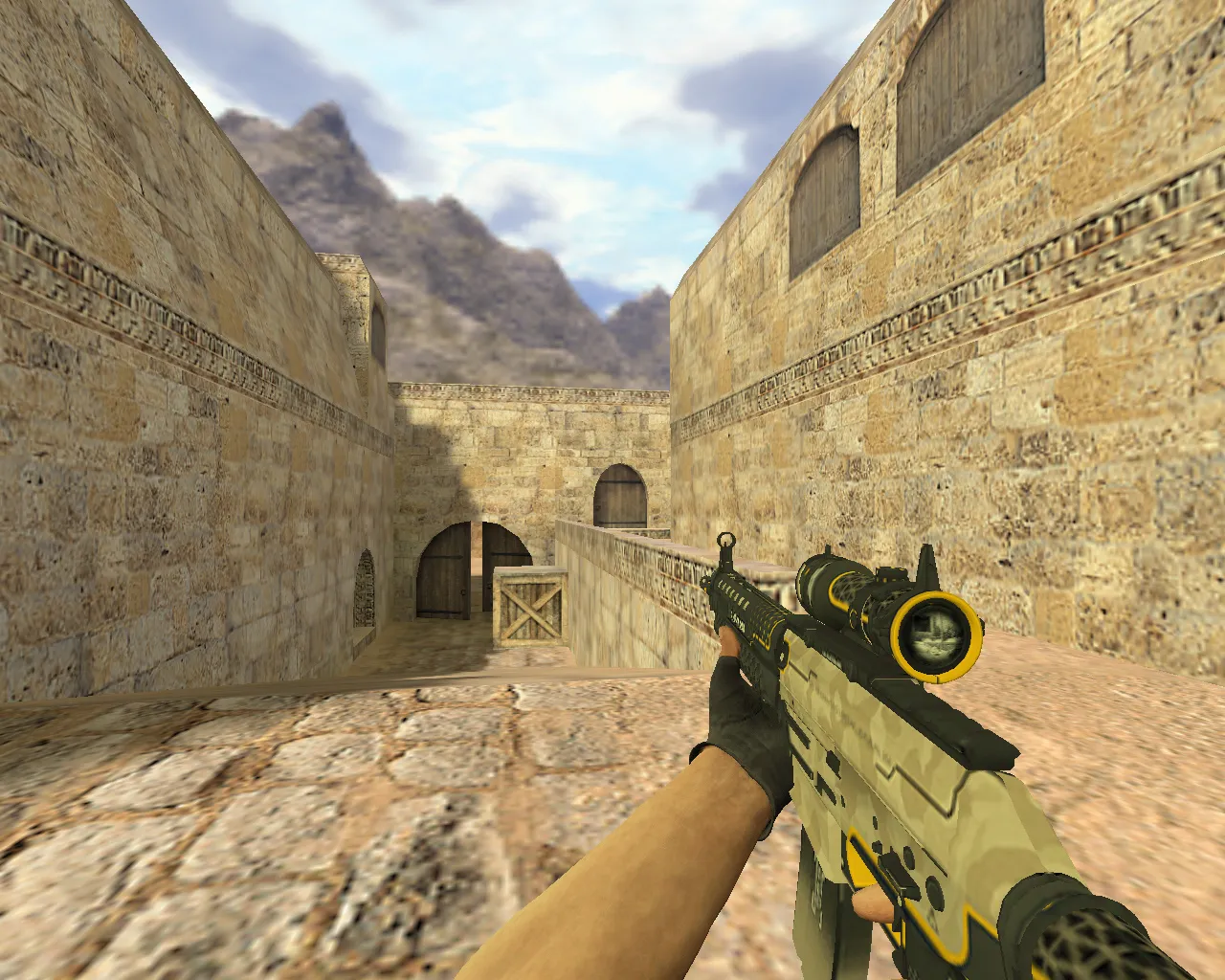 Скриншот Модель SG-553 Триарх для Counter-Strike 1.6 - Уникальный стиль и качество